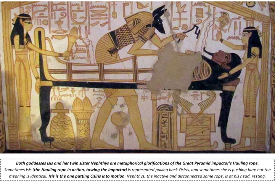 Anubis God Dead Mummification Isis Osiris Nephthys Ancient Egyptian Theban Tomb 335